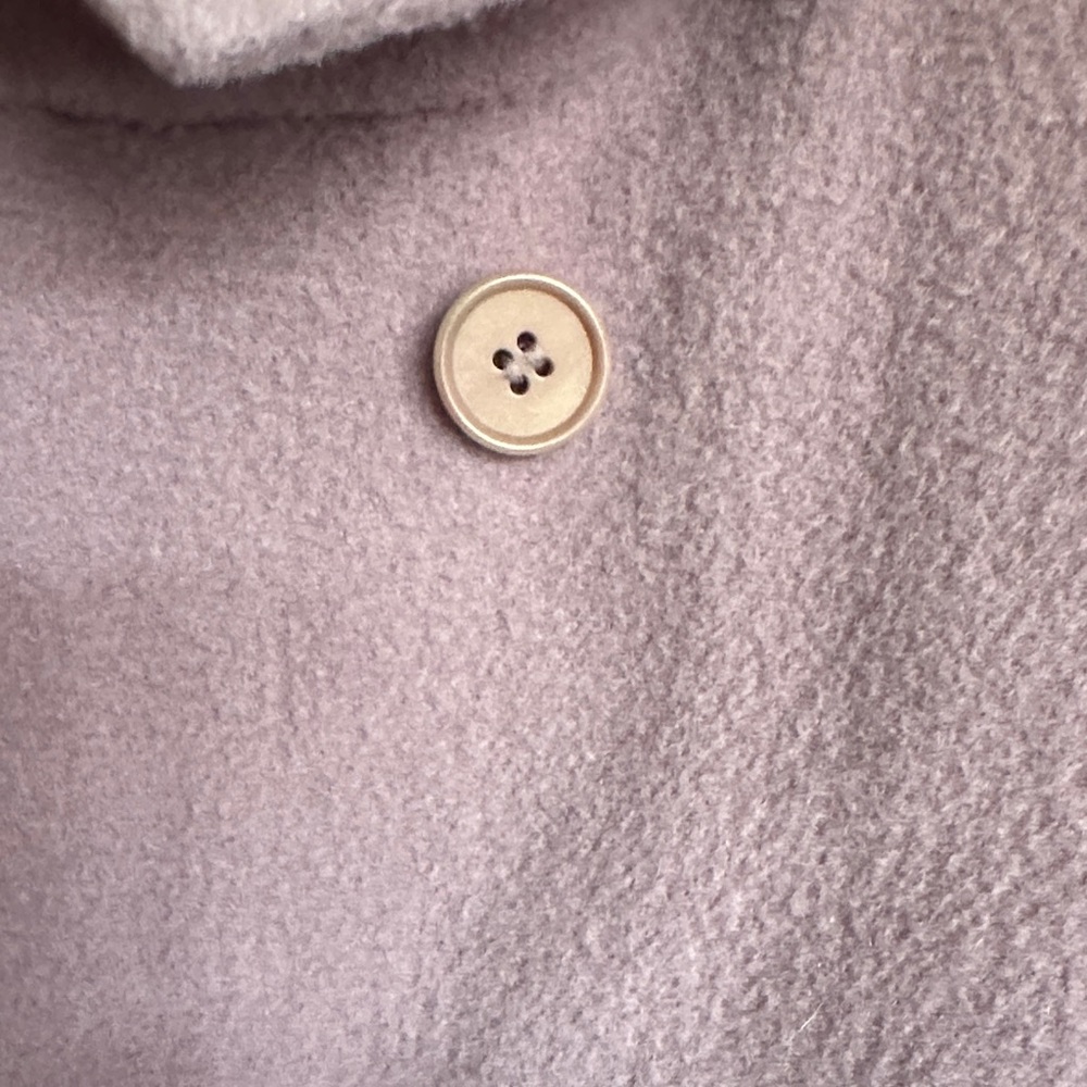Talbots Lilac 80% Wool-Blend Coat - Size 4 - Picture 5 of 9